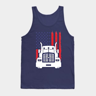 American truck driver Tank Top